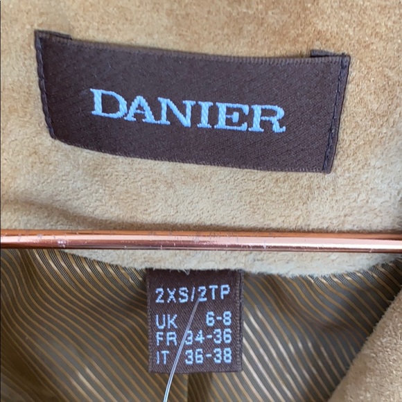 Tan Danier Suede jacket. - Picture 3 of 3